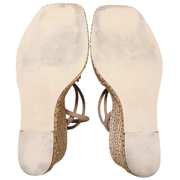 Steve Madden Women Unify Espadrille Wedge Strappy Sandal Size US 9M Natural - Picture 4 of 4